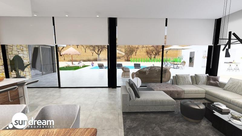 g_40771-11-8 Villa en venta obra nueva con garaje y piscina en Pinós