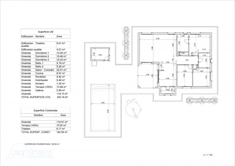 g_40865-13-20 Villa 3 dormitorios de nueva construcciónen Pinoso(Alicante)