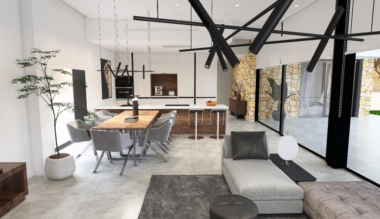 Villa 3 dormitorios de nueva construcciónen Pinoso(Alicante)