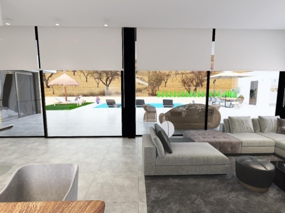 Villa 3 dormitorios de nueva construcciónen Pinoso(Alicante)