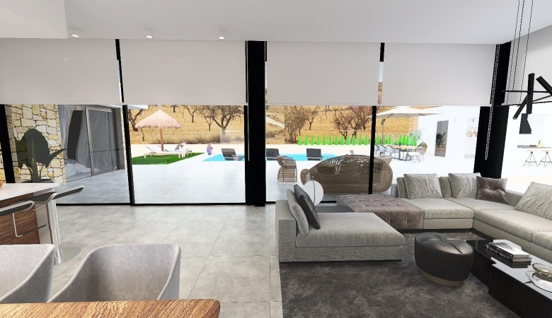 Villa 3 dormitorios de nueva construcciónen Pinoso(Alicante)