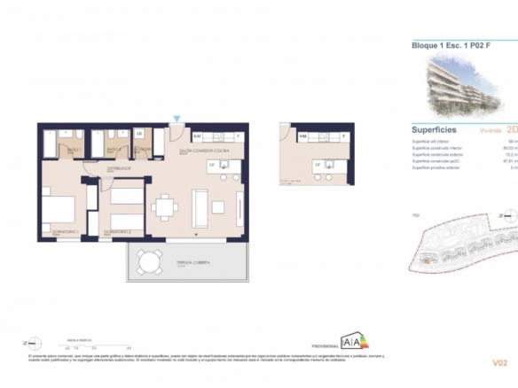 Apartamento en venta obra nueva con piscina El Verger