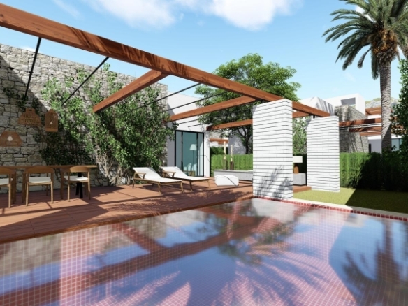 Chalet en venta obra nueva con piscina Torre Pacheco