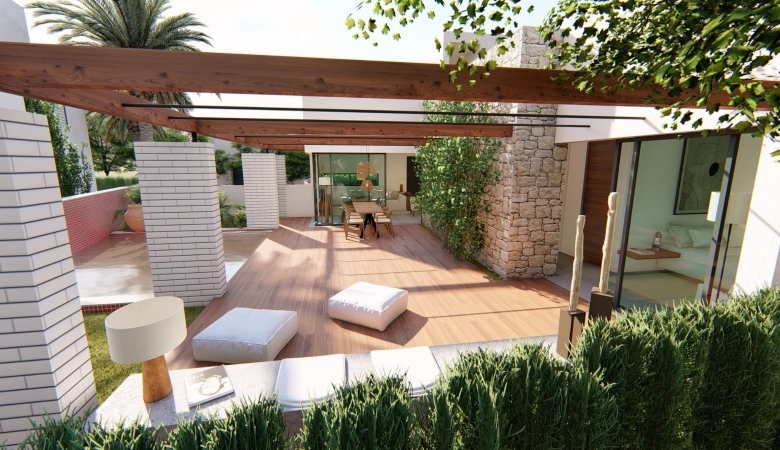 Chalet en venta obra nueva con piscina Torre Pacheco
