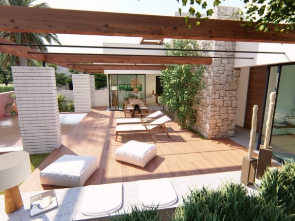 Chalet en venta obra nueva con piscina Torre Pacheco