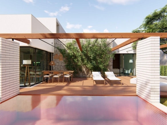 Chalet en venta obra nueva con piscina Torre Pacheco