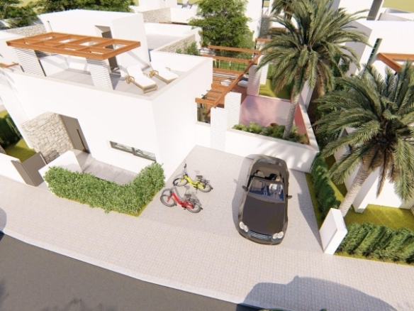 Chalet en venta obra nueva con piscina Torre Pacheco