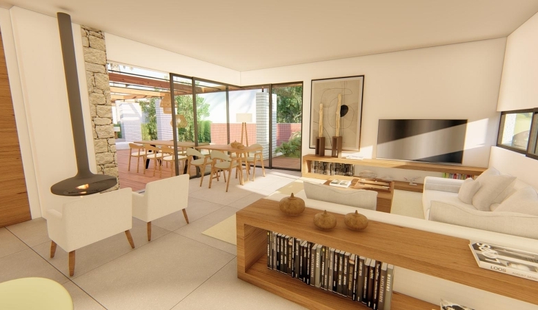 Chalet en venta obra nueva con piscina Torre Pacheco