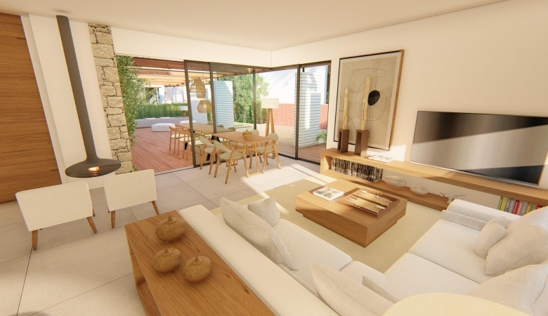 Chalet en venta obra nueva con piscina Torre Pacheco
