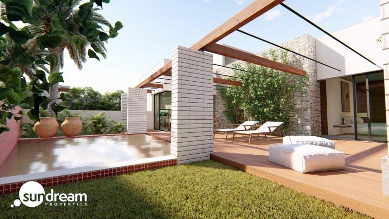 Chalet en venta obra nueva con piscina Torre Pacheco