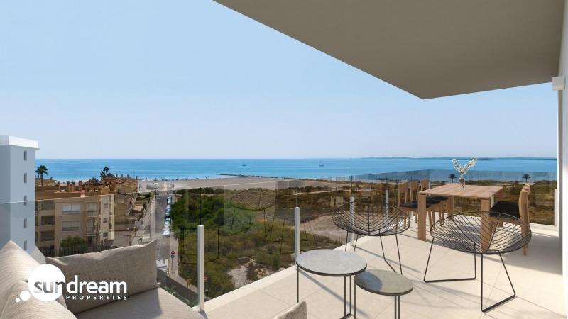 Ático en venta obra nueva con solárium en Santa Pola