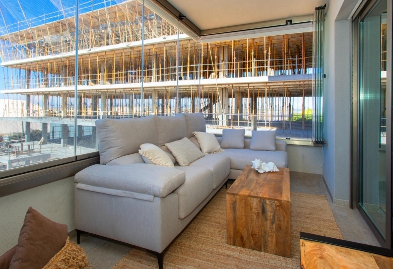 Ático en venta obra nueva con solárium en Santa Pola