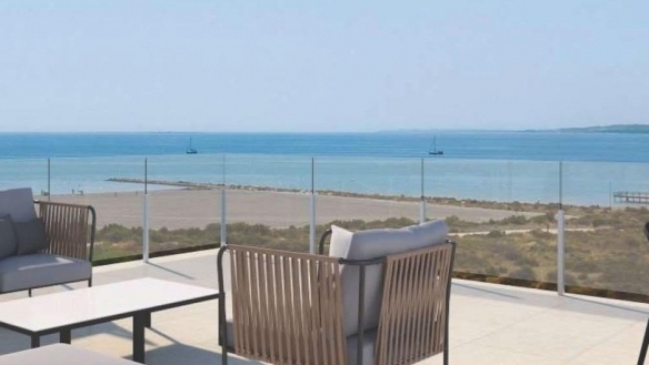 Ático en venta obra nueva con solárium en Santa Pola