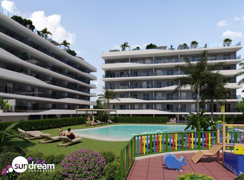Ático en venta obra nueva con solárium en Santa Pola