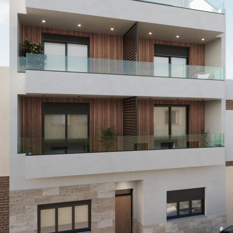Ático en venta obra nueva zona centro de Torrevieja
