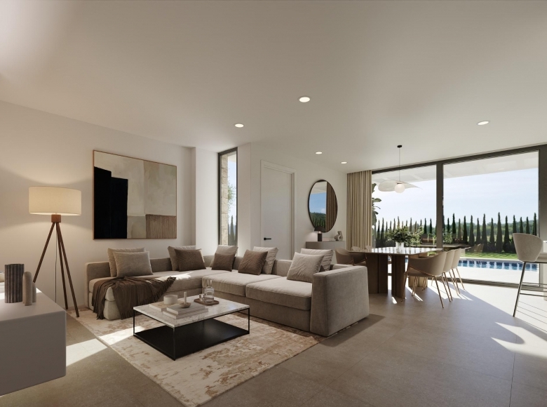 Chalet en venta obra nueva con piscina en Finestrat
