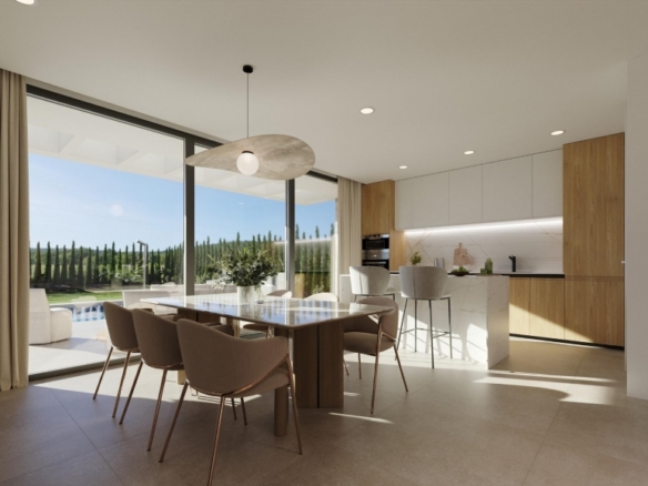 Chalet en venta obra nueva con piscina en Finestrat
