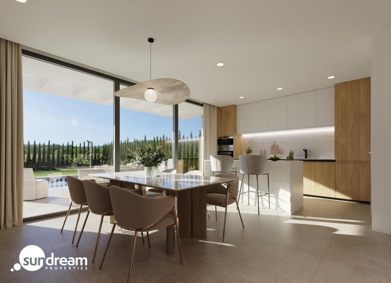 Chalet en venta obra nueva con piscina en Finestrat