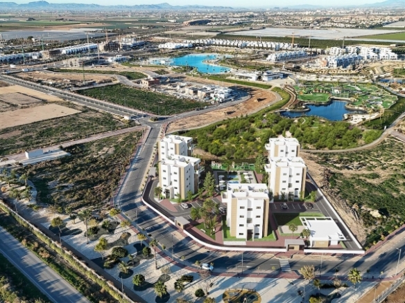Apartamento turístico de 2 dormitorios en Santa Rosalía Lake and Life Resort Costa Cálida