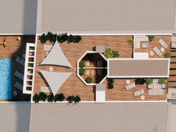 Ático en venta obra nueva en Playa del Cura Torrevieja