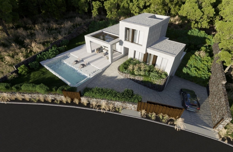 Villa en venta obra nueva Las Colinas Golf Orihuela