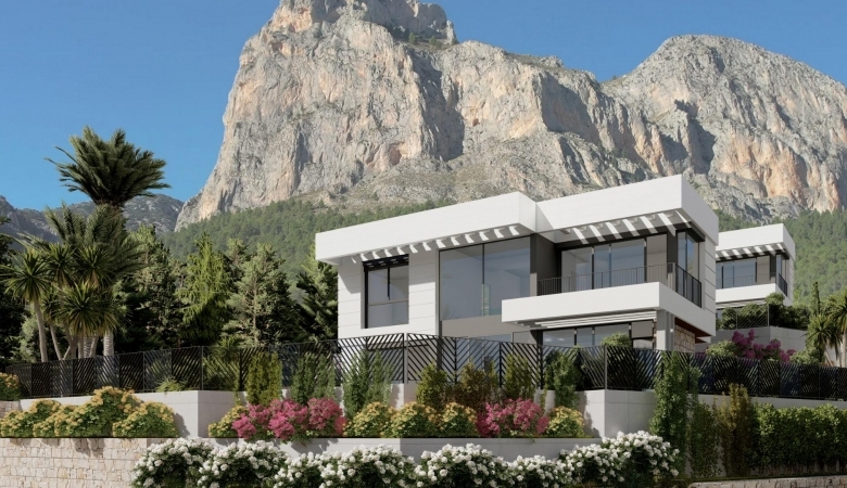 Chalet en venta obra nueva 4 habitaciones en Polop