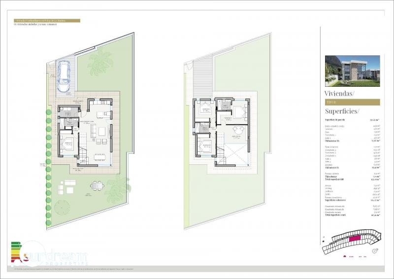 Chalet en venta obra nueva 4 habitaciones en Polop