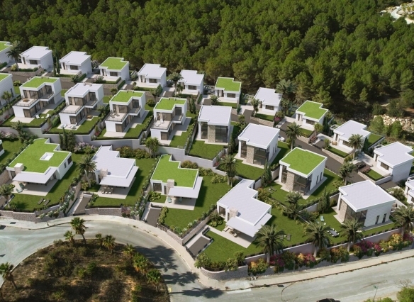 Chalet en venta obra nueva 4 habitaciones en Polop