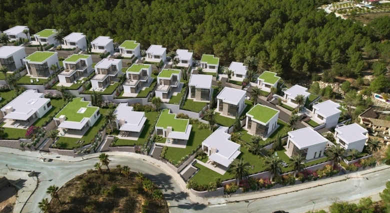 Chalet en venta obra nueva 4 habitaciones en Polop