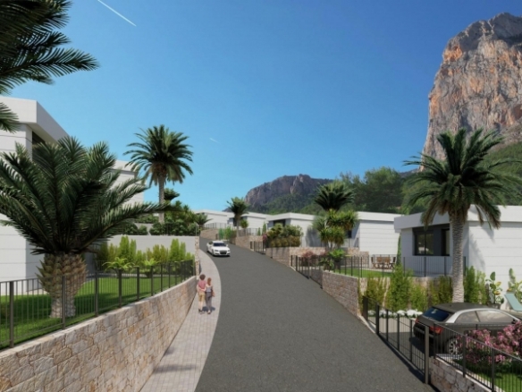 Chalet en venta obra nueva 4 habitaciones en Polop