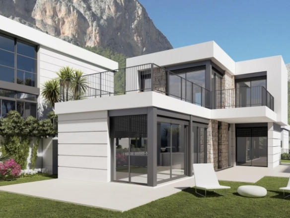 Chalet en venta obra nueva 4 habitaciones en Polop