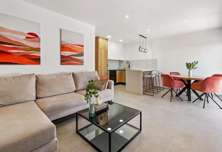 Atico en venta obra nueva en Santiago de la Ribera