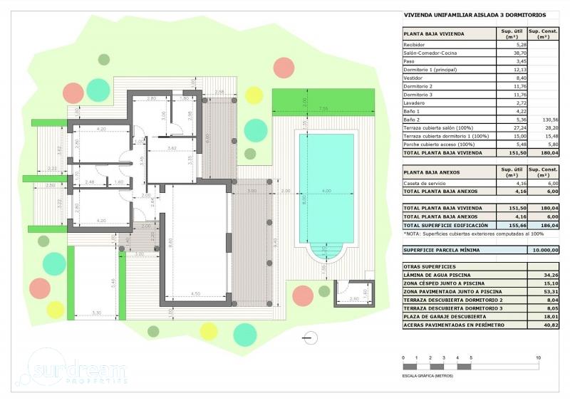 g_41743-18-6 Villa en venta obra nueva con piscina y terreno Pinoso