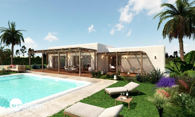Viila en venta obra nueva 2 dormitorios en Pinoso