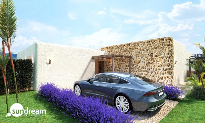 Villa obra nueva en venta con piscina en Pinoso