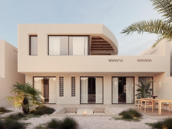 Villa nueva en venta con piscina La Finca Golf Algorfa