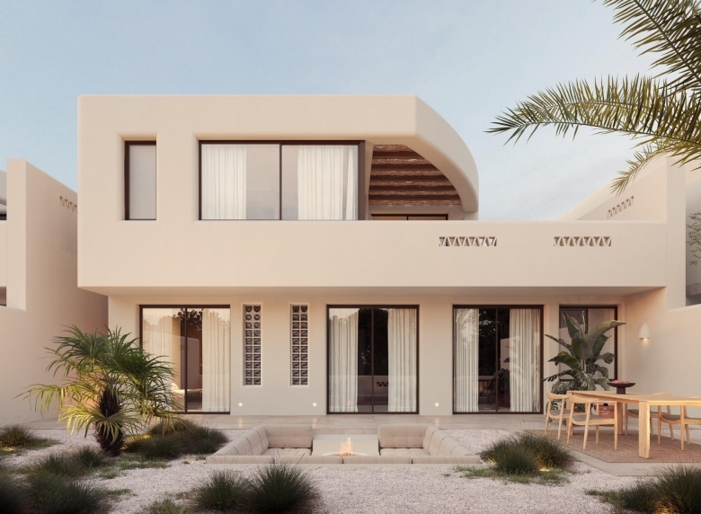 Villa nueva en venta con piscina La Finca Golf Algorfa