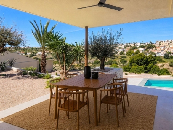 Villa de lujo con 4 dormitorios y piscina privada en la urbanización La Marina, San Fulgencio