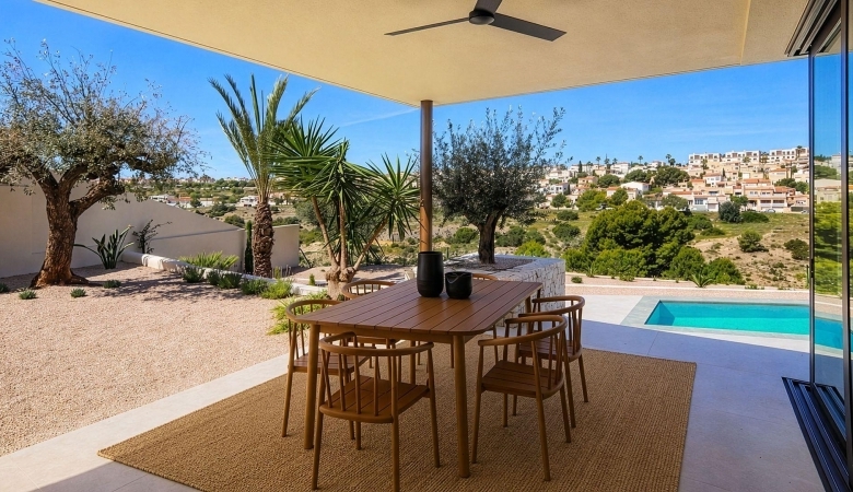 Villa de lujo con 4 dormitorios y piscina privada en la urbanización La Marina, San Fulgencio