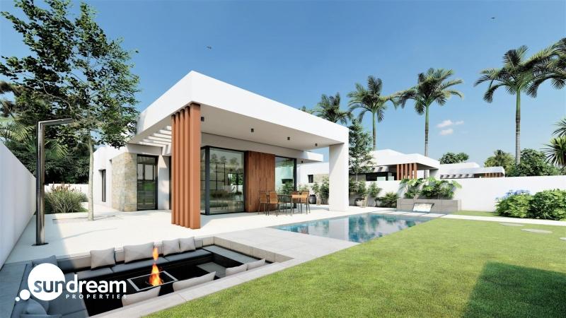 VILLA MODERNA DE NUEVA CONSTRUCCION EN SAN FULGENCIO(ALICANTE)