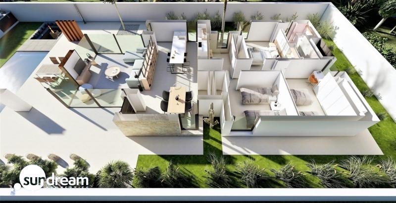 VILLA MODERNA DE NUEVA CONSTRUCCION EN SAN FULGENCIO(ALICANTE)