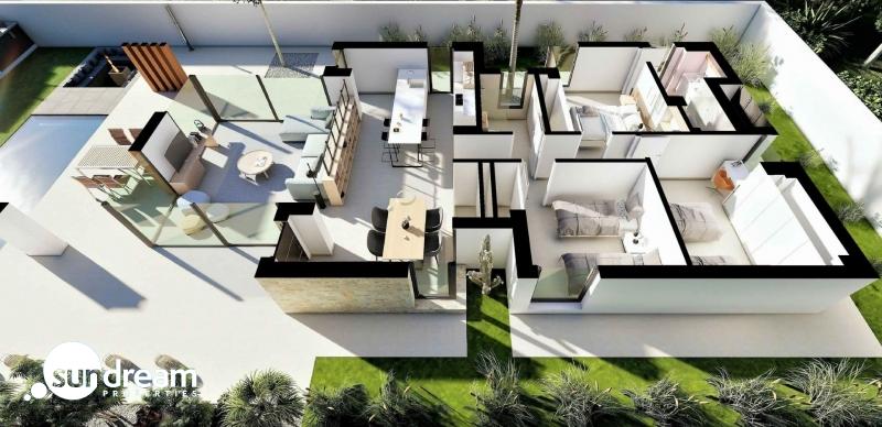 VILLA MODERNA DE NUEVA CONSTRUCCION EN SAN FULGENCIO(ALICANTE)