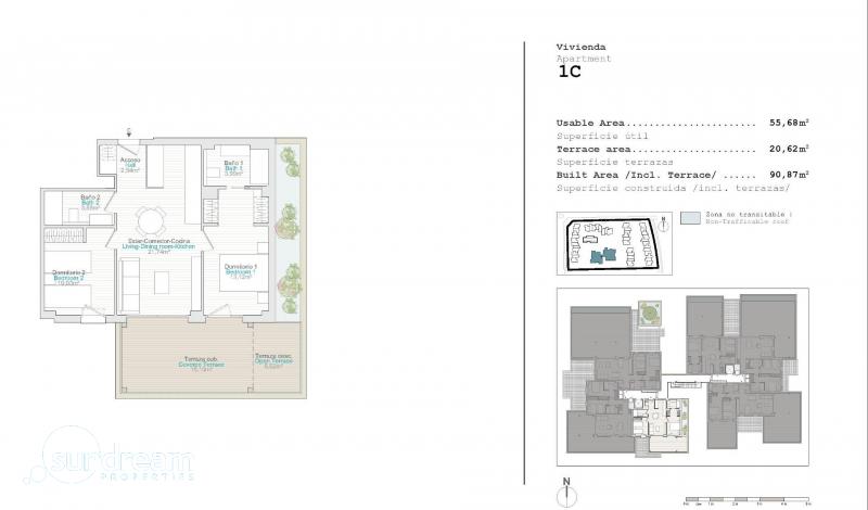 g_41917-8-14 Apartamento de 2 dormitorios cerca de la playa a la venta en el Vergel(Denia)