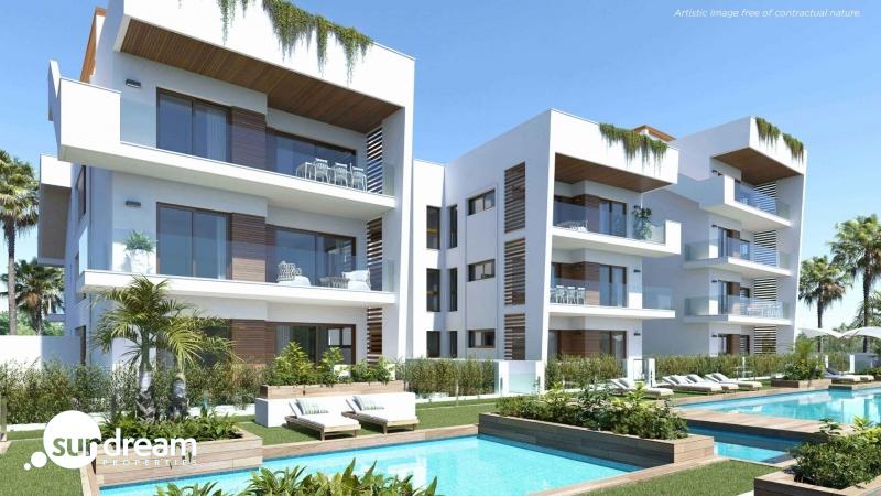 Piso en venta obra nueva con piscina en Los Alcázares