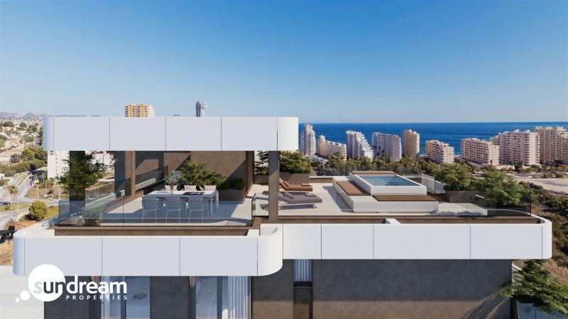 g_42045-13-11 Apartamento de lujo de 2 dormitorios con vistas al mar a la venta en Calpe, Costa Blanca