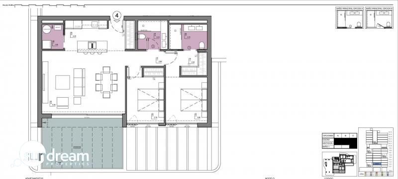 Apartamento de lujo de 2 dormitorios con vistas al mar a la venta en Calpe, Costa Blanca