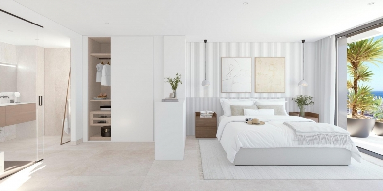 Apartamento de lujo de 2 dormitorios con vistas al mar a la venta en Calpe, Costa Blanca
