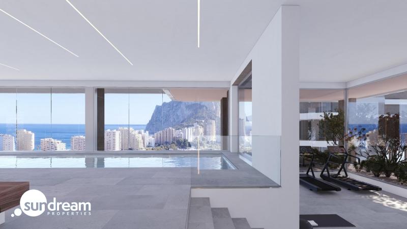 g_42045-13-8 Apartamento de lujo de 2 dormitorios con vistas al mar a la venta en Calpe, Costa Blanca