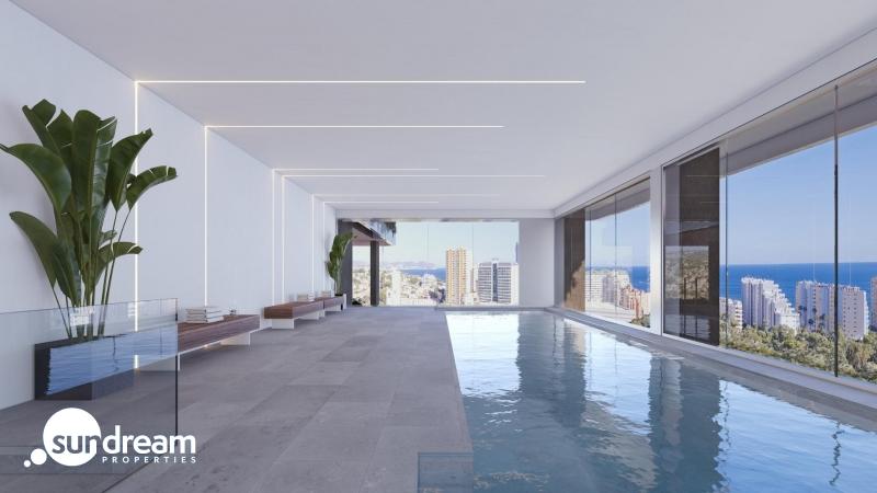 Apartamento de lujo de 2 dormitorios con vistas al mar a la venta en Calpe, Costa Blanca