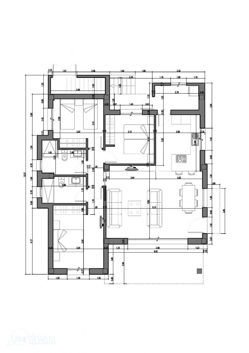 g_42059-14-23 Villa de nueva construción con 3 dormitorios y piscina privada a la venta en Rafal(Alicante)